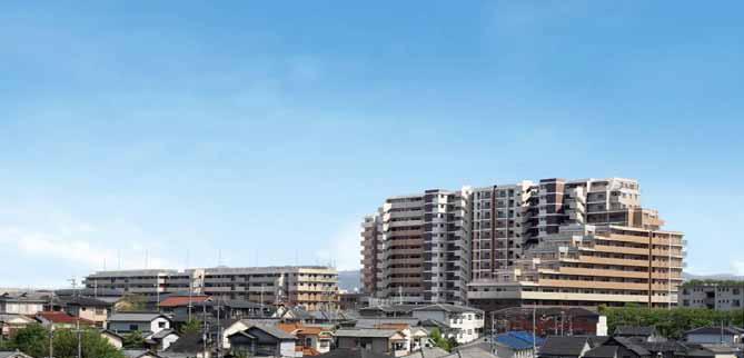 「ザ・ライオンズ枚方御殿山」全体完成図