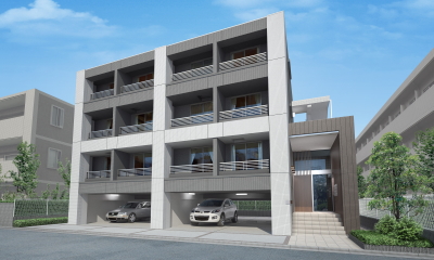 賃貸マンション「ライズ ウィズ」外観イメージ
