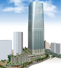 「虎ノ門・六本木地区第一種市街地再開発事業」外観イメージ