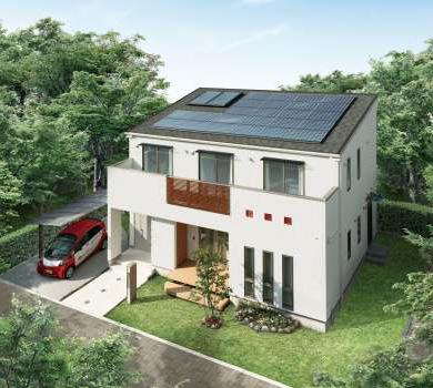 アイフルホーム秋田北店「Newセシボ」モデルハウス外観イメージ