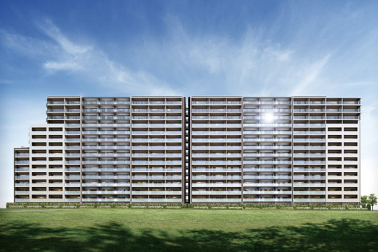 「BRANZ CITY 都島友渕町」完成予想図