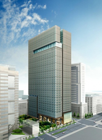 「(仮称)大手町1-6計画」の完成予想イメージ