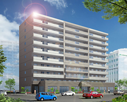 「シニア対応賃貸マンション」外観イメージ