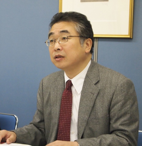 「『ONE・STOP大規模改修住宅ローン』を利用することで、資金計画から工事、入居後のケアも含めて安心して大規模改修を行なってほしい」と話す、同協会長期優良住宅リフォーム推進協議会委員長の福原正則氏