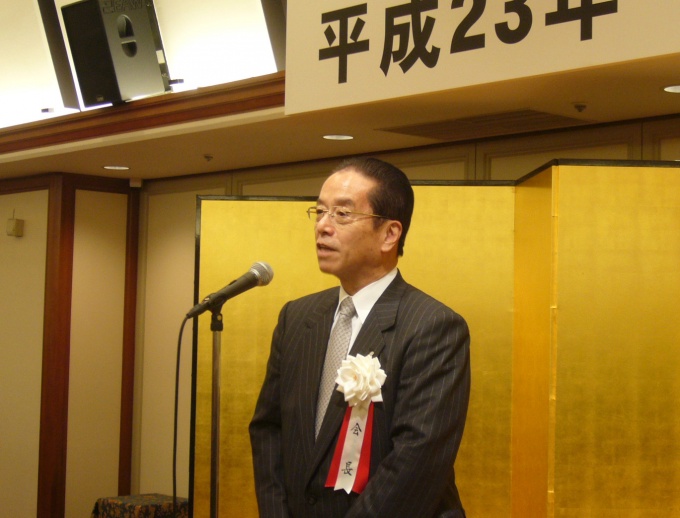 「日本の住宅業界も活力を有していると思う。業界を盛り上げていきたい」と語る和田会長
