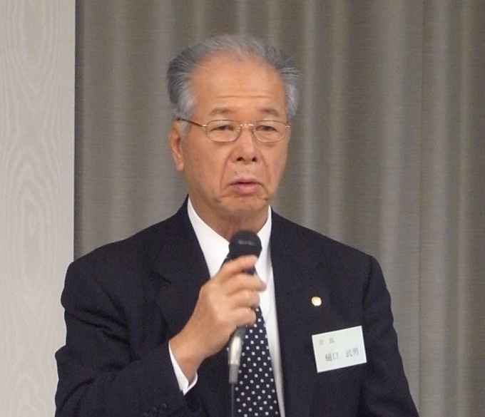 「贈与税の非課税枠のさらなる拡大を要望していきたい」と話す(社)住宅生産団体連合会会長の樋口武男氏
