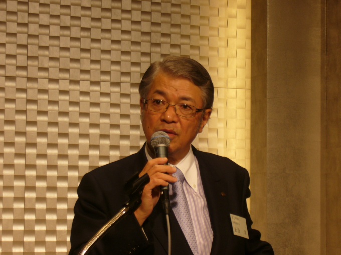「景気は底を打ったと実感している」と語る東急不動産(株)金指社長