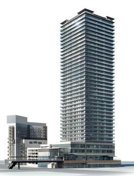 「ザ・ライオンズ一条タワー岐阜」外観イメージ