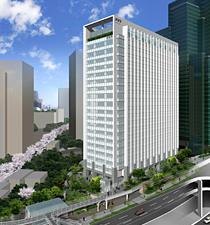 「(仮称)21・25森ビル建替計画」完成イメージ