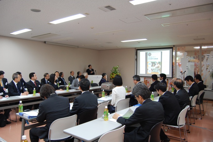 「GS世代研究会」幹事会のもよう。不動産業界からは、三井不動産と長谷工コーポレーションが参加している