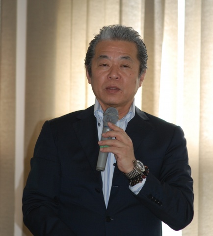 民間賃貸住宅業界による情報発信の取組みについて解説する全国賃貸住宅経営経営協会会長・川口雄一郎氏