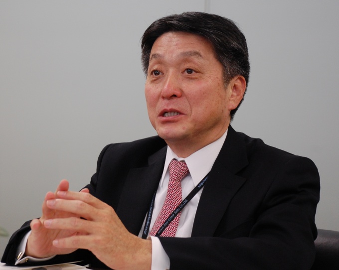 「仲介マーケットは膨大であり、人口減の影響もさほど受けない。ユーザーのニーズ・ウォンツをに答えるプロフェッショナルなサービスを提供し、取引件数を積み上げたい。決して足踏みはしない」と語る、竹井英久社長