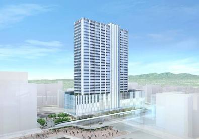 「立川駅北口西地区第一種市街地再開発事業」再開発ビルのイメージ