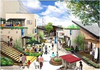 「湘南ヴィレッジ(仮称)」完成パース