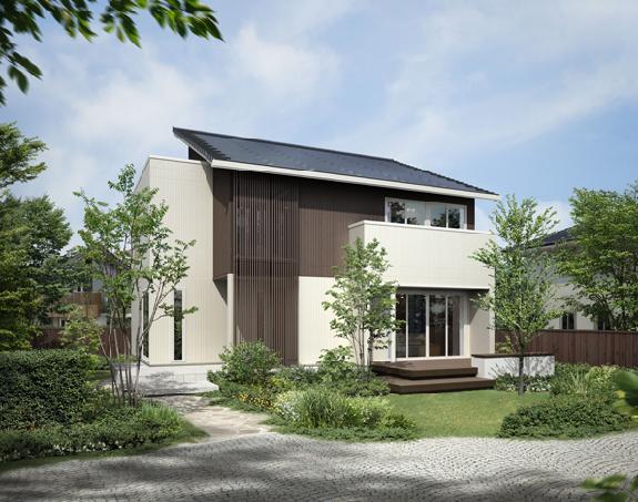 震災復興支援戸建住宅「xevo K II~絆~」外観イメージ