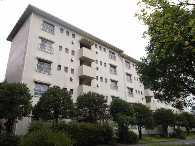 8月には取壊しが予定されている「諏訪2丁目住宅」外観
