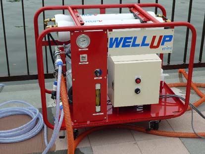 開発した「WELL UPミニ」