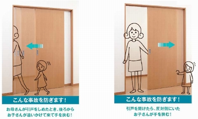 子供の指はさみ事故を防ぐことができる