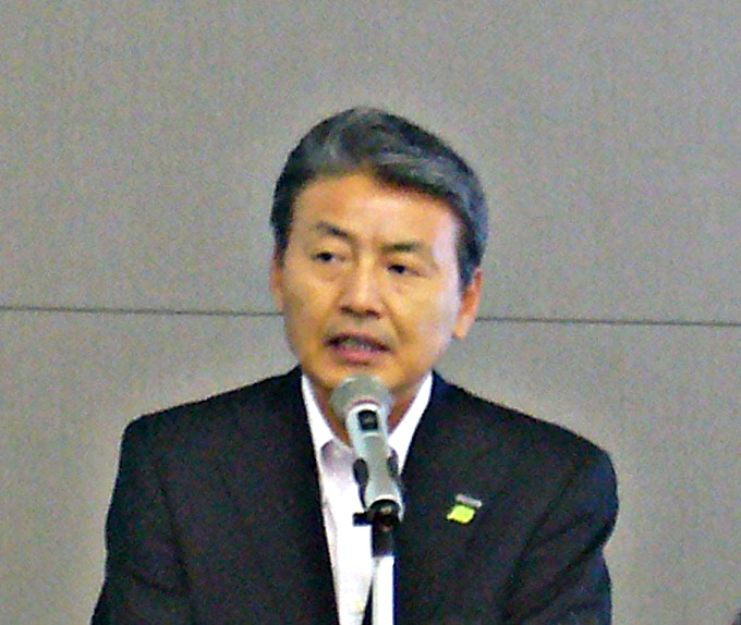 「フラット35Sの終了の影響を受けにくい、年収800万円以上の世帯がメインターゲット」などと語る藤井社長