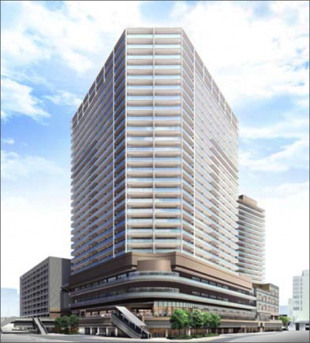 「プラウドタワー相模大野」外観完成予想図