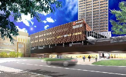 「東急武蔵小杉駅ビル」外観イメージ