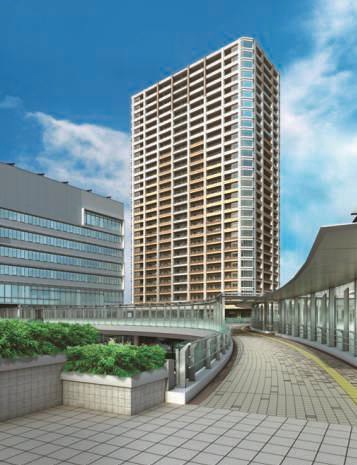「プラウドタワー武蔵浦和マークス」外観イメージ