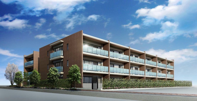 分譲マンション「ルフォン井の頭公園」外観イメージ