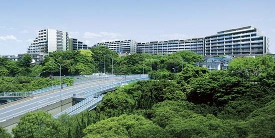 分譲マンション「ザ・パークハウス 新検見川」外観イメージ
