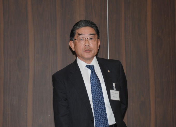 「新生トヨタホームとなって1年が経ち、順調なスタートが切れた」と話すトヨタホーム(株)取締役社長・森岡仙太氏