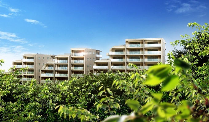 分譲マンション「ネスティア菊名桜山公園」外観イメージ
