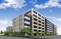 分譲マンション「パークホームズ大倉山」外観イメージ