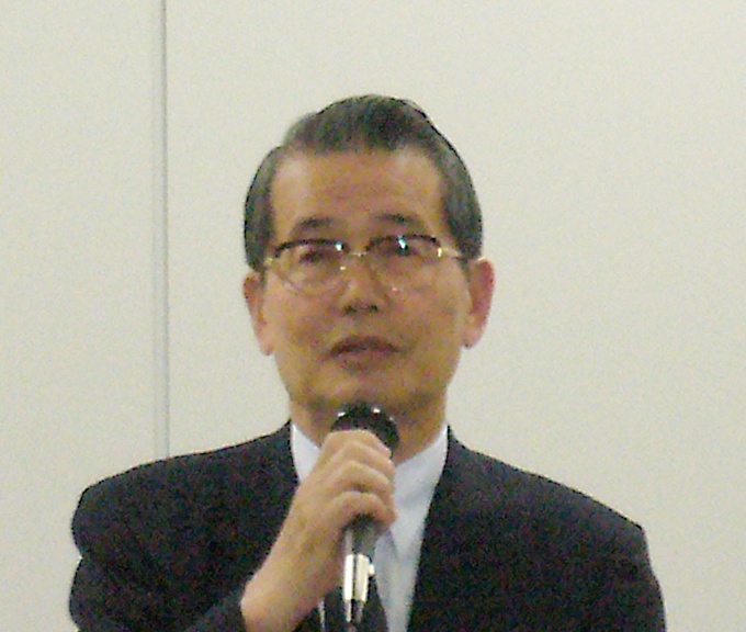 「東日本大震災が起こった3月11日より前には、ある程度の形で公表したい」などと語る黒住理事長