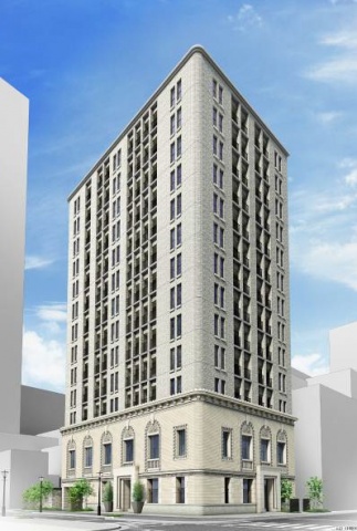 「淀屋橋マンションプロジェクト(仮称)」外観イメージ