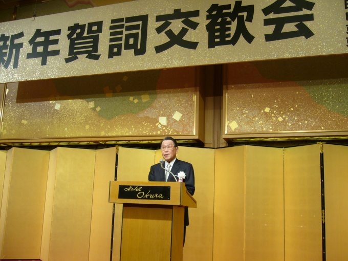「国際競争力強化に向け、業界の総力を結集し、持続的なビル経営と活力ある都市づくりに積極的に取り組んでいく」と力強く語る髙木丈太郎会長