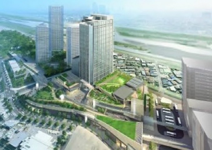 「二子玉川東第二地区第一種市街地再開発事業(第2期事業)」完成イメージ