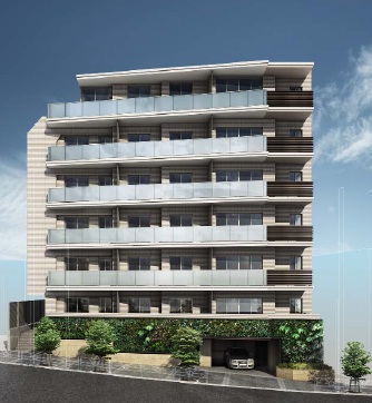 分譲マンション「ザ・パークハウス代官山」外観イメージ