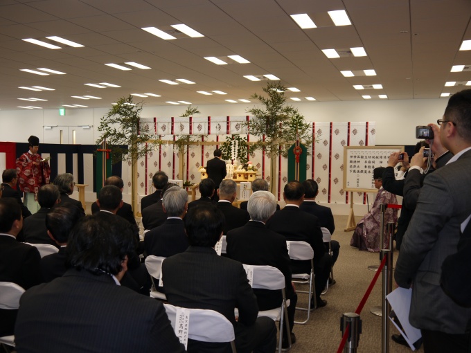 神事の様子