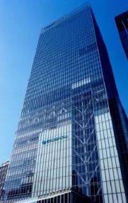 「トップレベル事業所」として認定を受けた「グラントウキョウノースタワー」外観