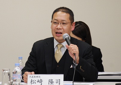 「事業領域を拡大していきたい」と語る(株)サンセイランディック代表取締役・松﨑隆司氏
