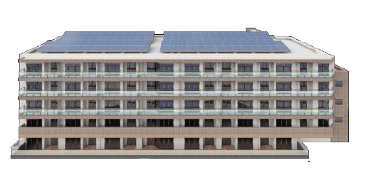 「(仮称)帝塚山1丁目マンション計画」外観イメージ