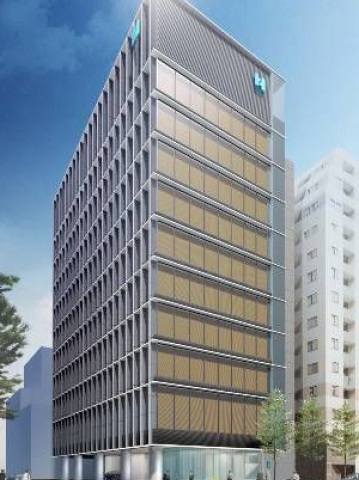 「(仮称)ヒューリック大伝馬ビル」外観イメージ