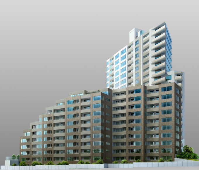 分譲マンション「ザ・神宮前レジデンス」外観