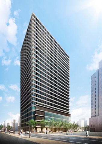 「(仮称)三井ガーデンホテル名古屋」外観