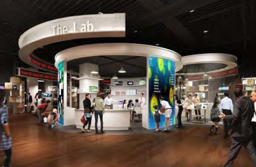 先端技術を見て、触れて、体験できる交流施設「The Lab.みんなで世界一研究所〔project name〕」