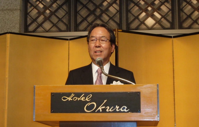 「都市再生については、安心・安全面での課題をクリアしなくてはならないが、それにプラスアルファで、外国人が魅力を感じるインフラの整備等、国際競争力を高めていかなければならない」等と話す木村理事長