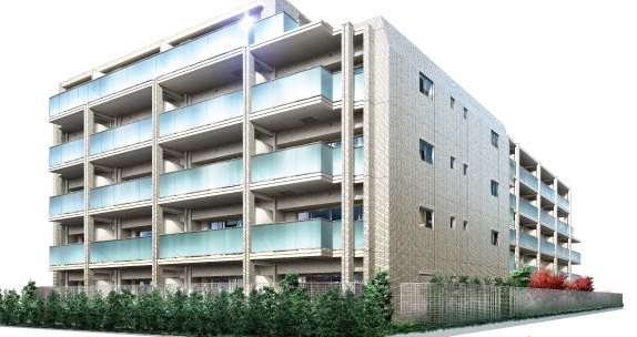 「クラッシィハウス池上」外観予想パース