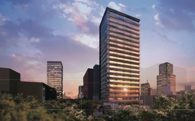 「THE SENDAI TOWER 一番町レジデンス」外観イメージ