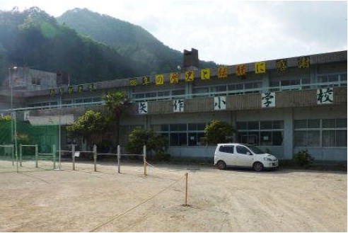 旧矢作小学校外観