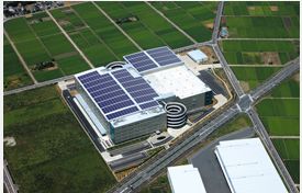 2013年春発電開始予定の「プロロジスパーク川島」(埼玉県比企郡)