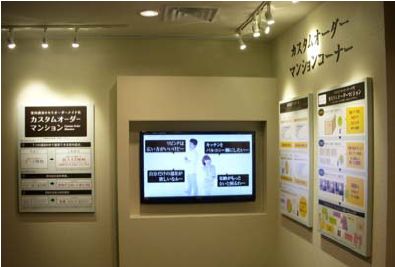 「総合マンションギャラリー・新宿館」展示コーナー